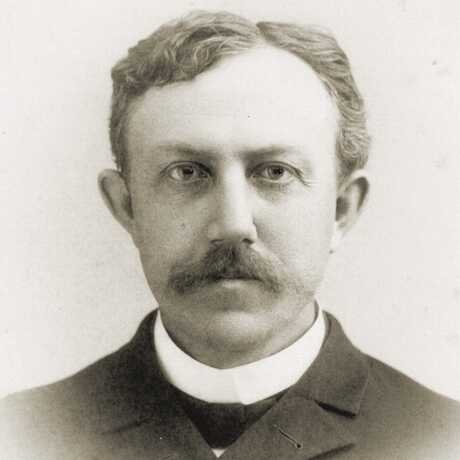 Portrait of David Starr Jordan from 1891