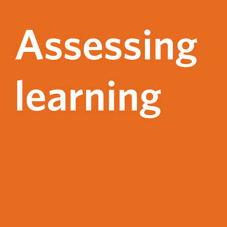 Assessing learning
