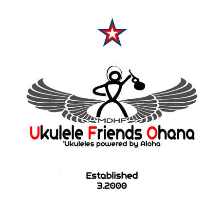 Ukelele Friends Ohana logo