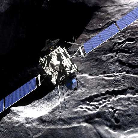 Rosetta, by DLR