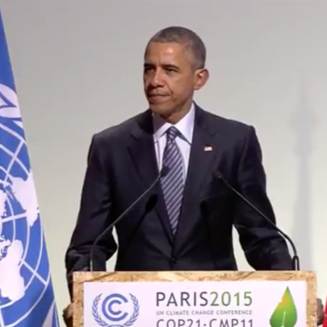 President Obama at COP21, whitehouse.gov