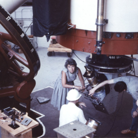 Vera Rubin at the Lowell Observatory in 1965, Carnegie Institution