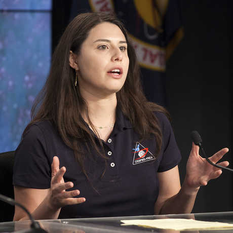 Daniella DellaGiustina is Lead Image Processing Scientist for the OSIRIS-REx mission