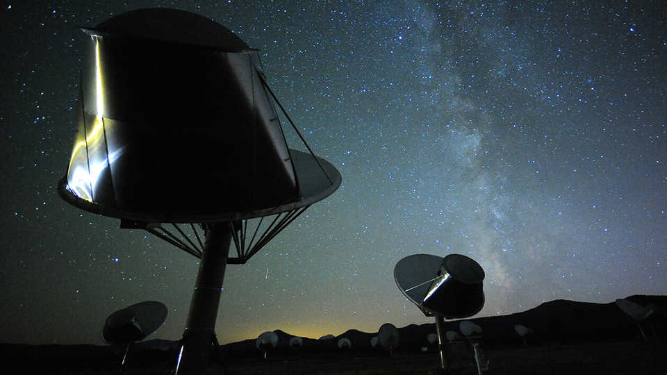 The alien-hunting Allen Telescope Array in Northern California