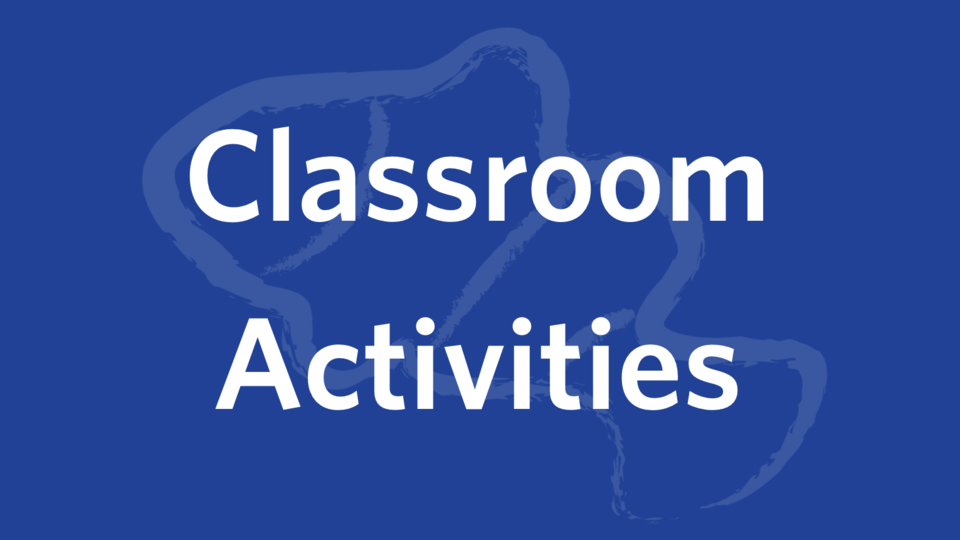 Healthy Oceans classroom activities
