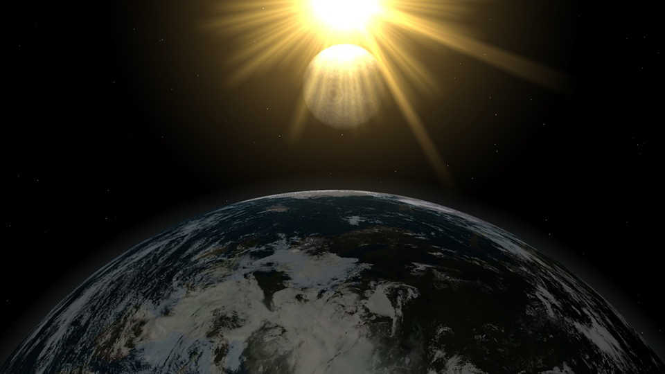 Sun Moon and Earth