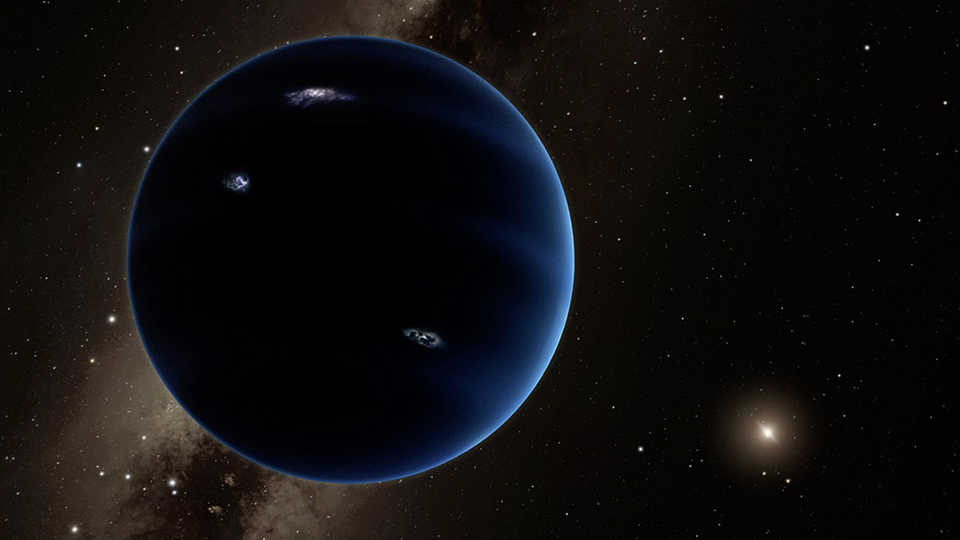 NASA Planet Nine Artist Depiction 