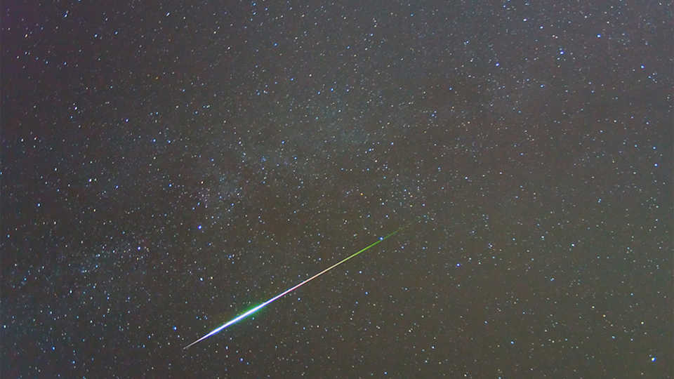 Perseid meteor shower 2009