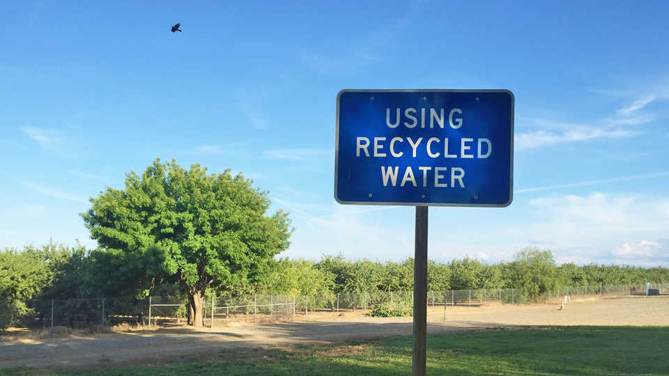 recycled water