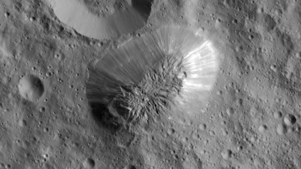 Ahuna Mons, NASA