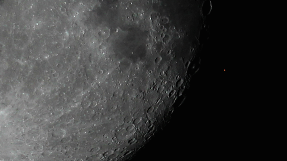 Occultation of Aldebaran by the Moon, 29 October 2015 by Christina Irakleous
