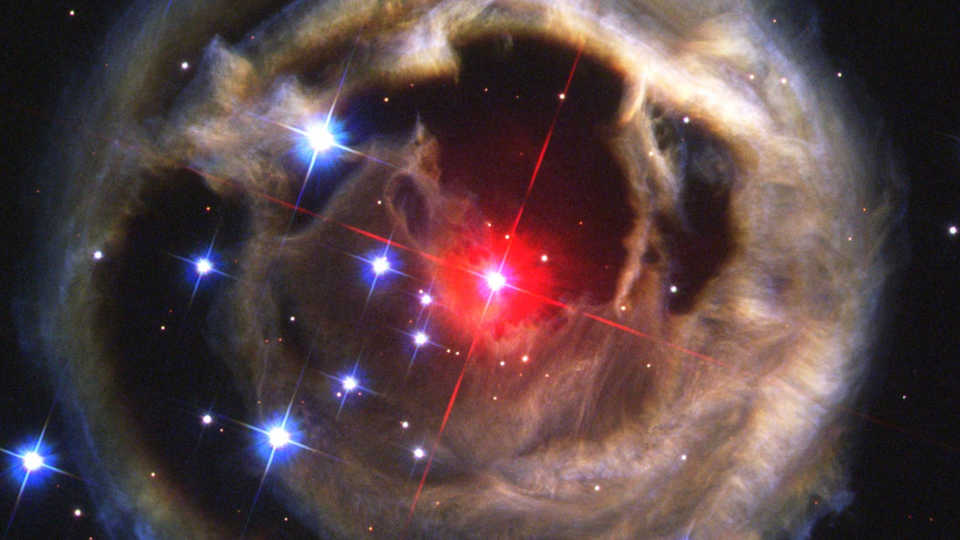 V838 by the Hubble Space Telescope