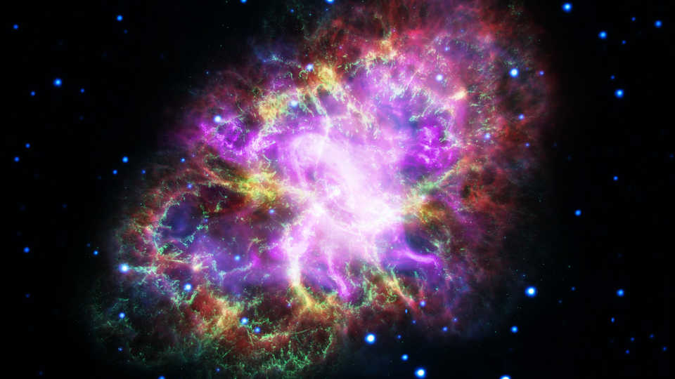 The composite multi-wavelength Crab Nebula