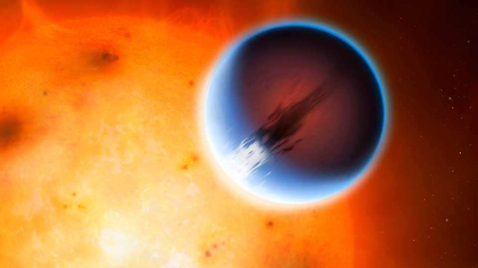 How do we know what the atmosphere of extrasolar planet HD189733b is like?